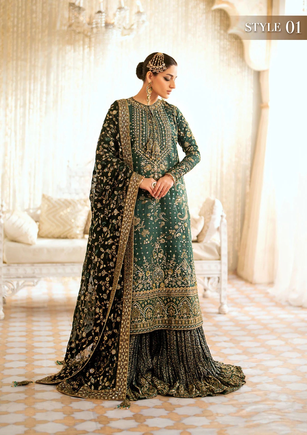 AIK BRIDALS WEDDING FESTIVE '24 VOL. 1 - LOOK 07