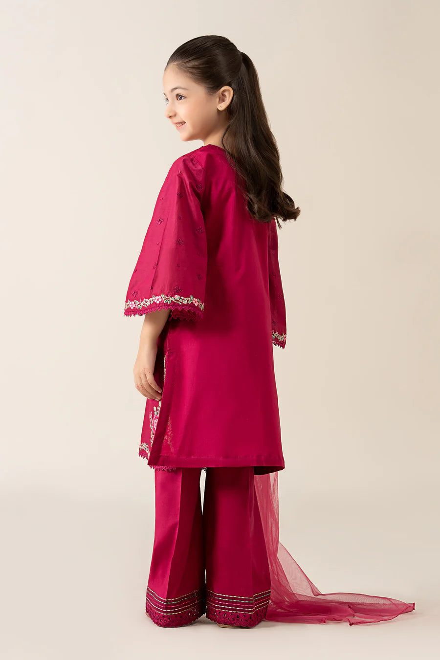 MARIAB GIRLS 3 Piece Embroidered Lawn Suit