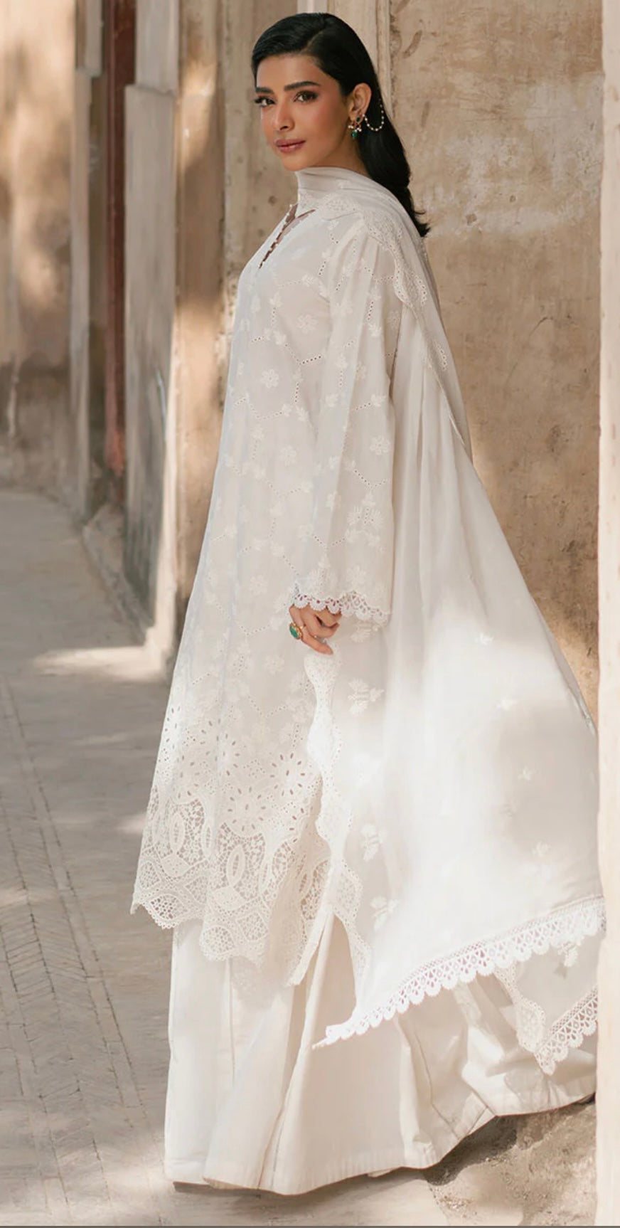 PEARL CHANTELLE-3PC CHIKANKARI SUIT