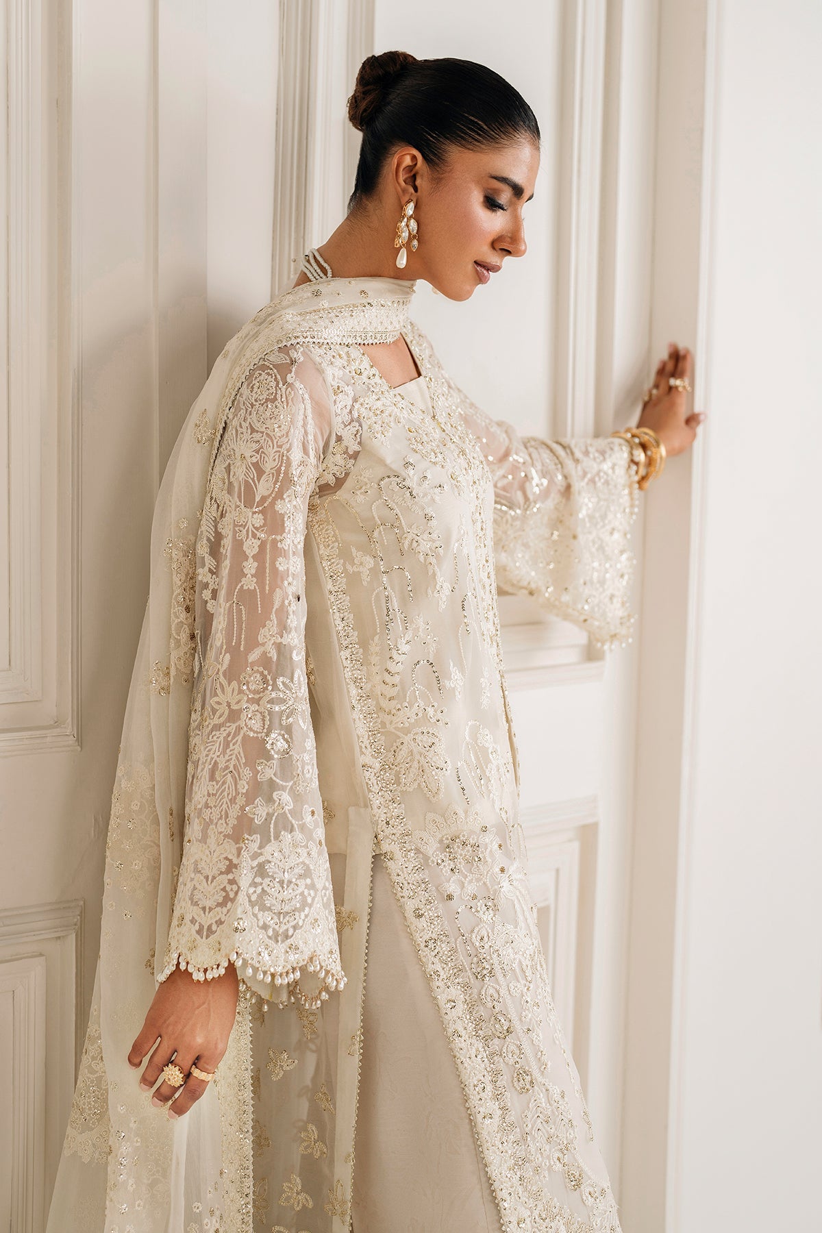 BAROQUE - EMBROIDERED CHIFFON