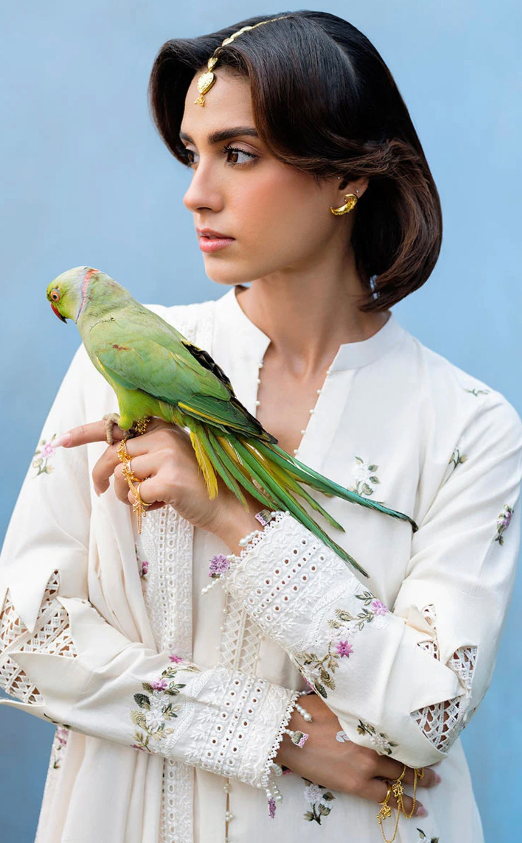 PETAL PARADISE-3PC EMBROIDERED LAWN SUIT