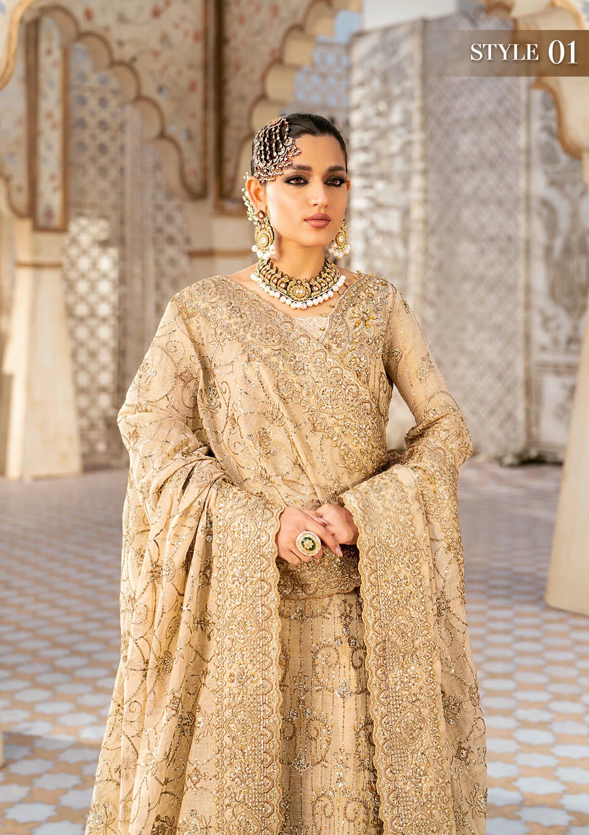 AIK BRIDALS WEDDING FESTIVE '24 VOL. 1 - LOOK 02