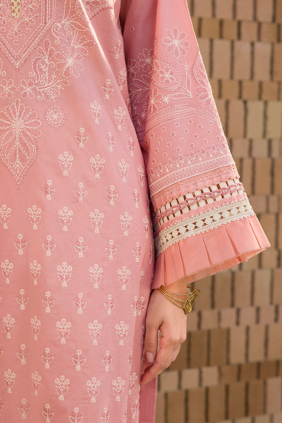 Embroidered Shirt Shalwar Dupatta - 0072