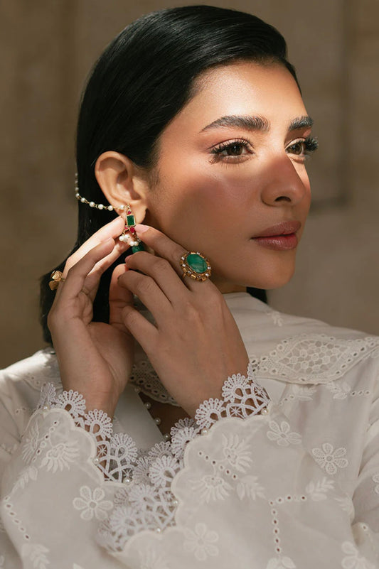 PEARL CHANTELLE-3PC CHIKANKARI SUIT