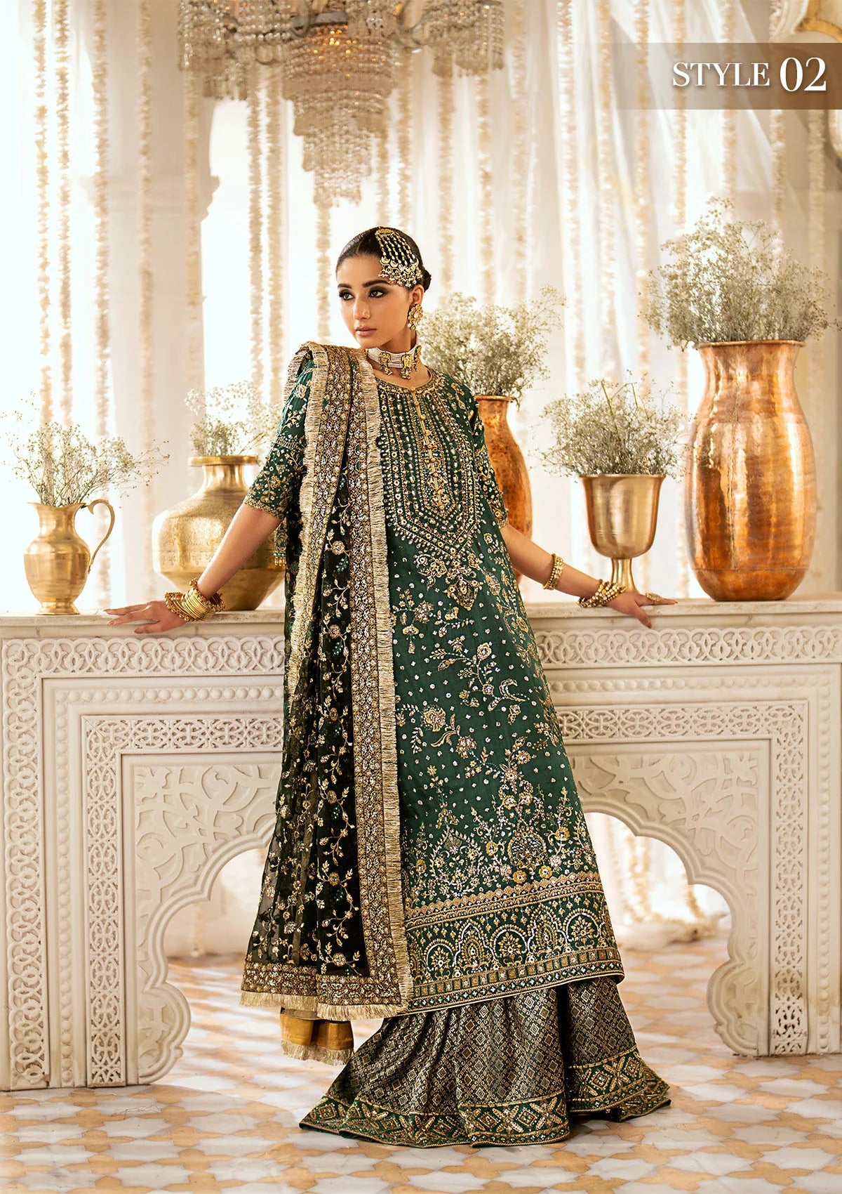 AIK BRIDALS WEDDING FESTIVE '24 VOL. 1 - LOOK 07