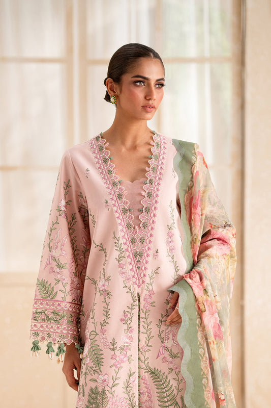 ETHNC WOMEN EMBROIDERED LAWN SUIT