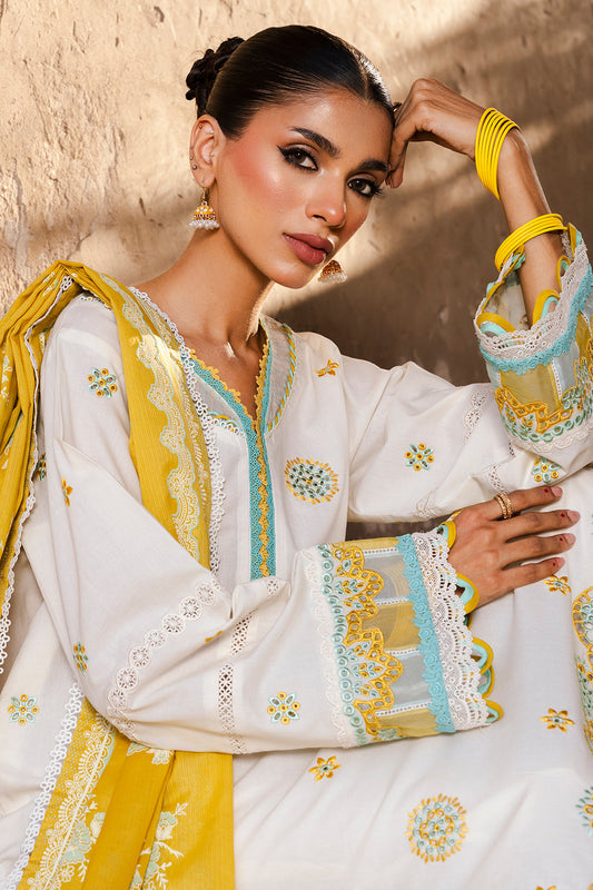 Embroidered Shirt Shalwar Dupatta - 0804