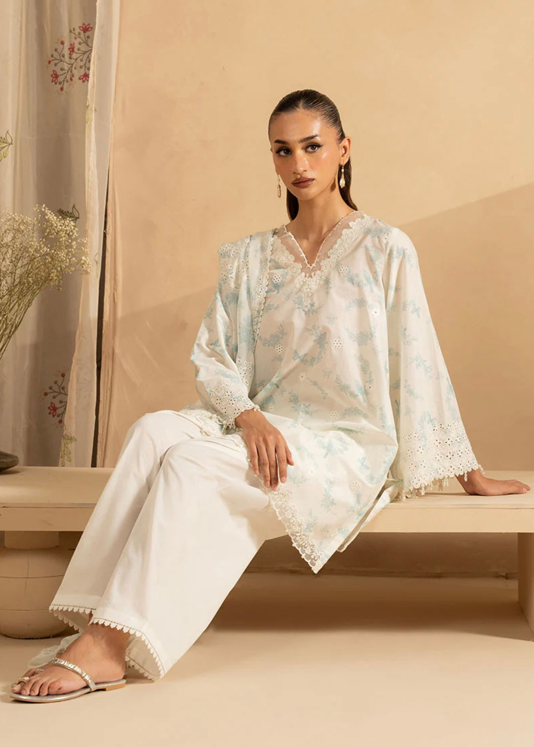 CROSS STITCH - VANILLA ICE- 3PC EMBROIDERED LAWN SUIT