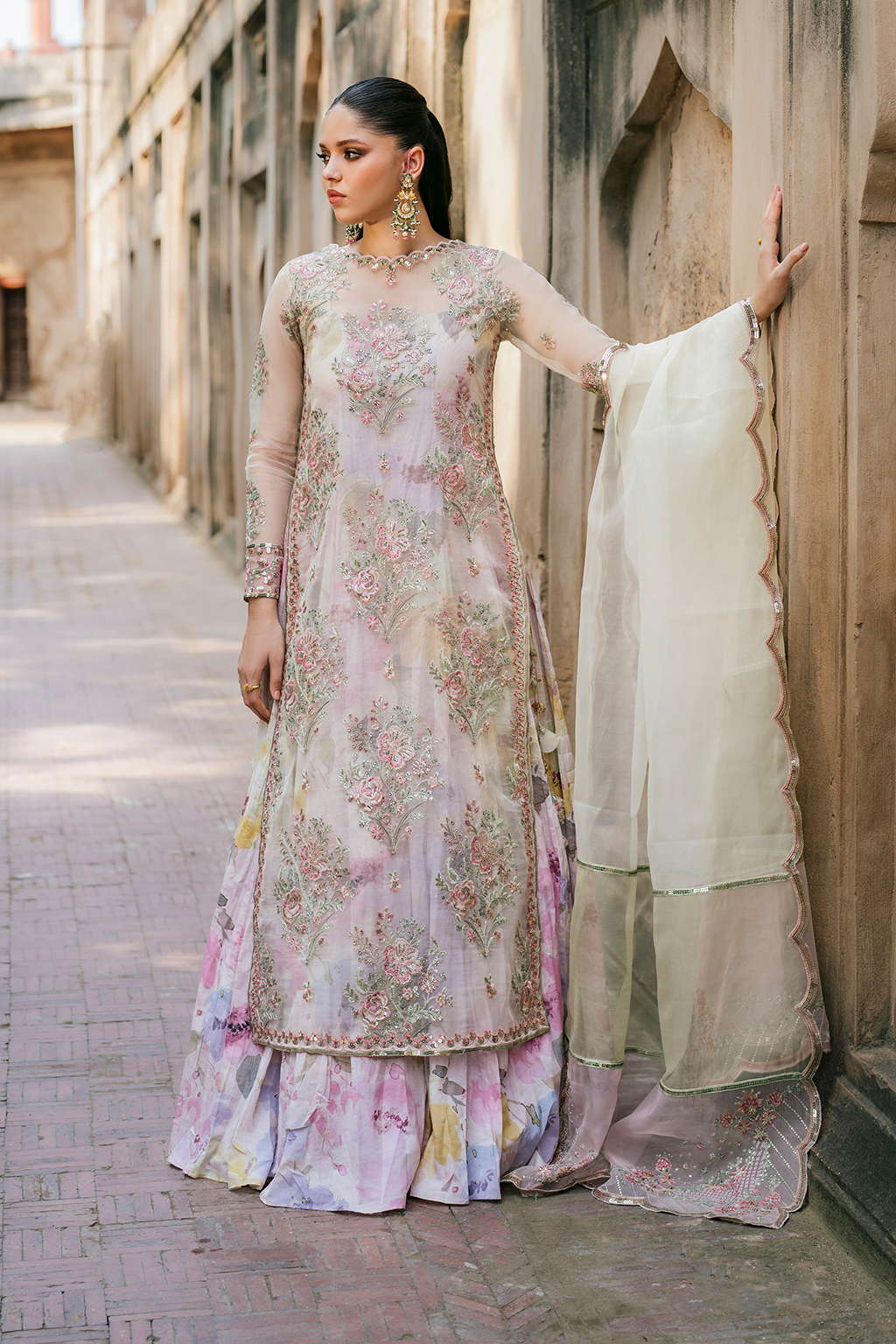 IZNIK UE-320 PRINTED RAW SILK