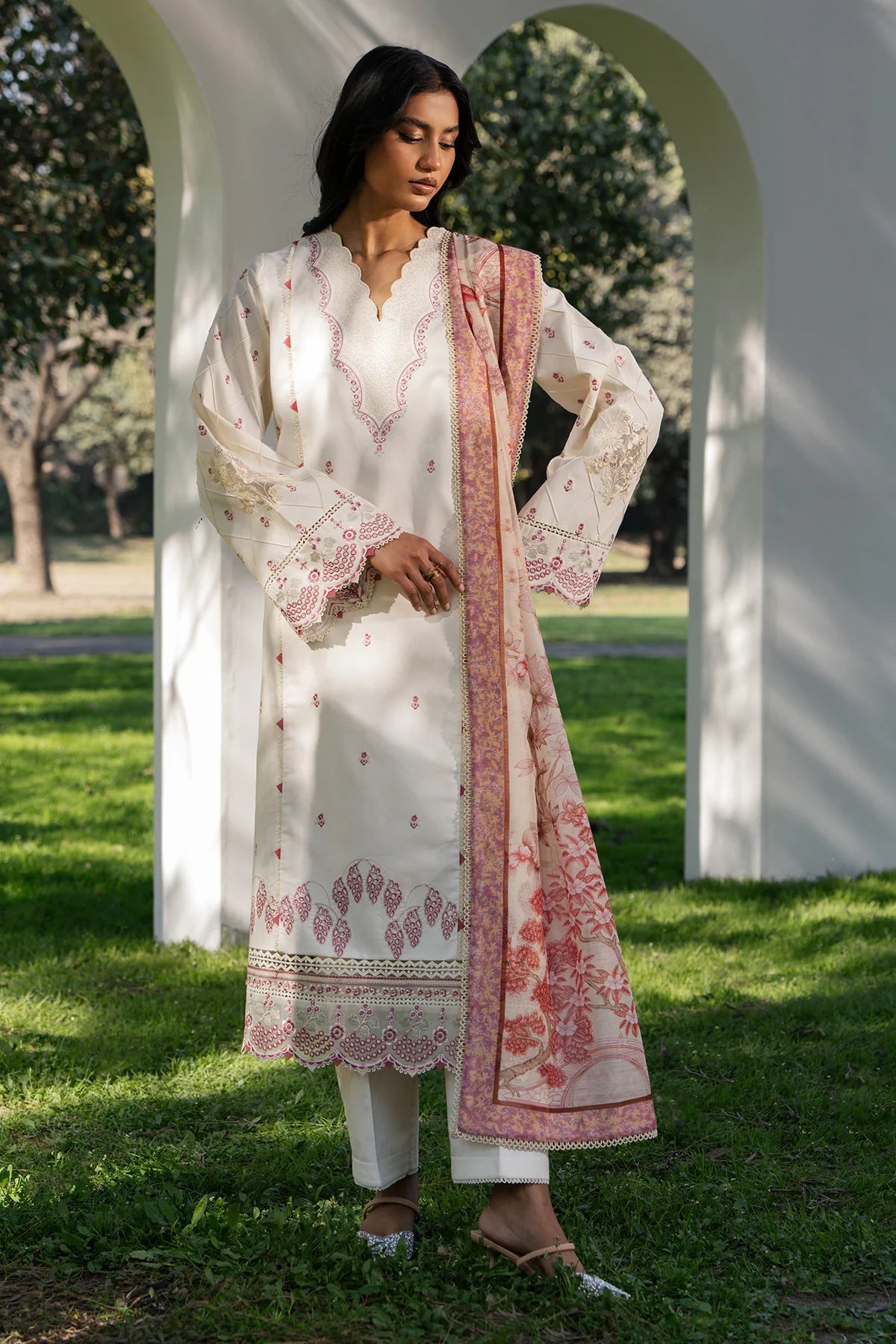 Ziva Unstiched Lawn
