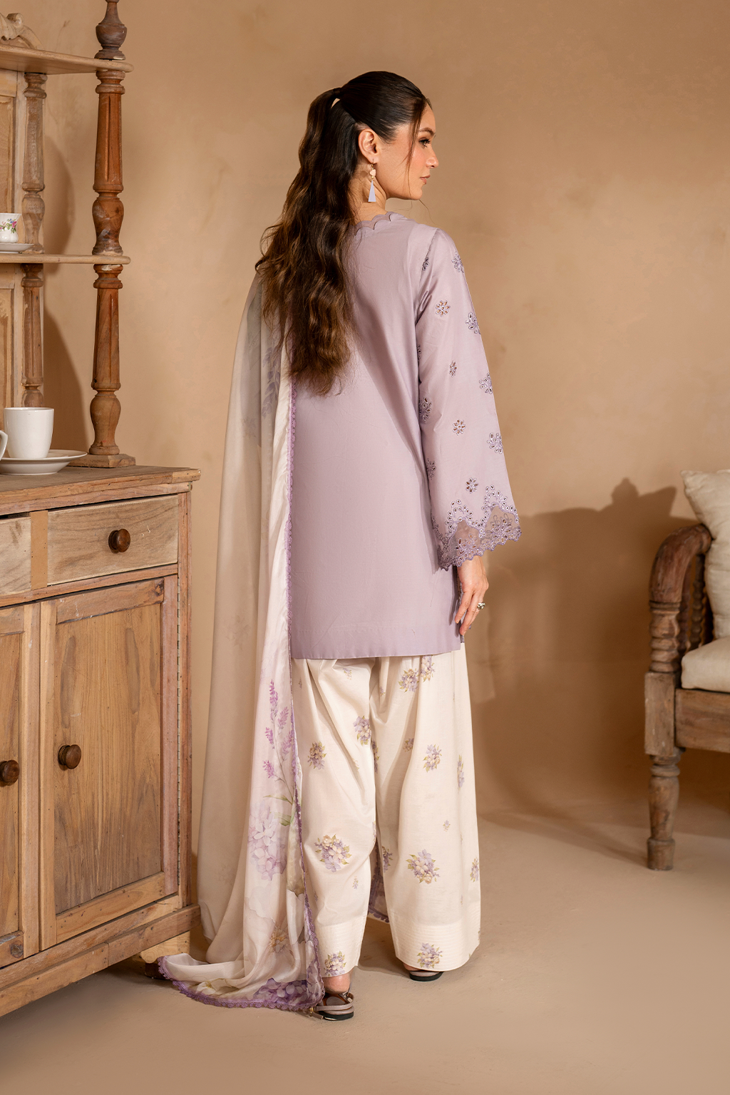 IZNIK UE-478 EMBROIDERED LAWN