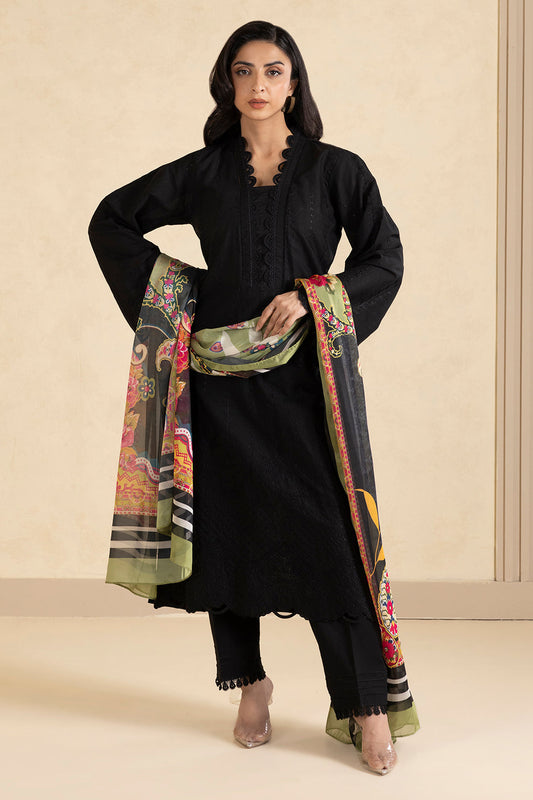 Embroidered Shirt Shalwar Dupatta - 0610