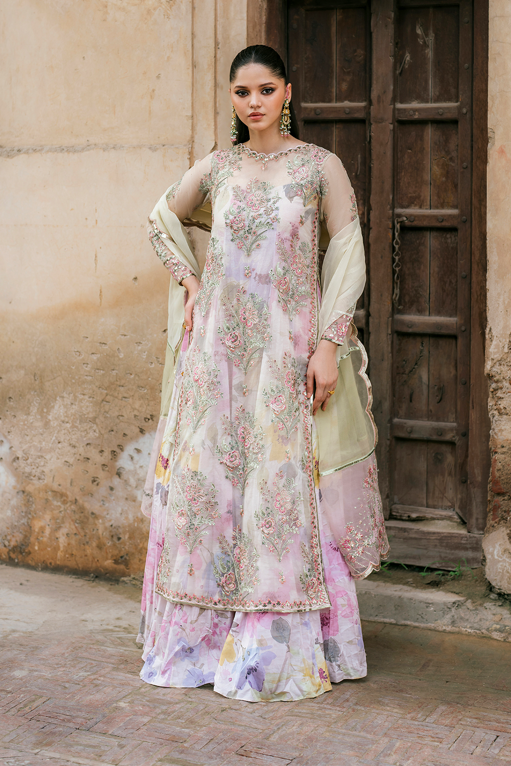 IZNIK UE-320 PRINTED RAW SILK
