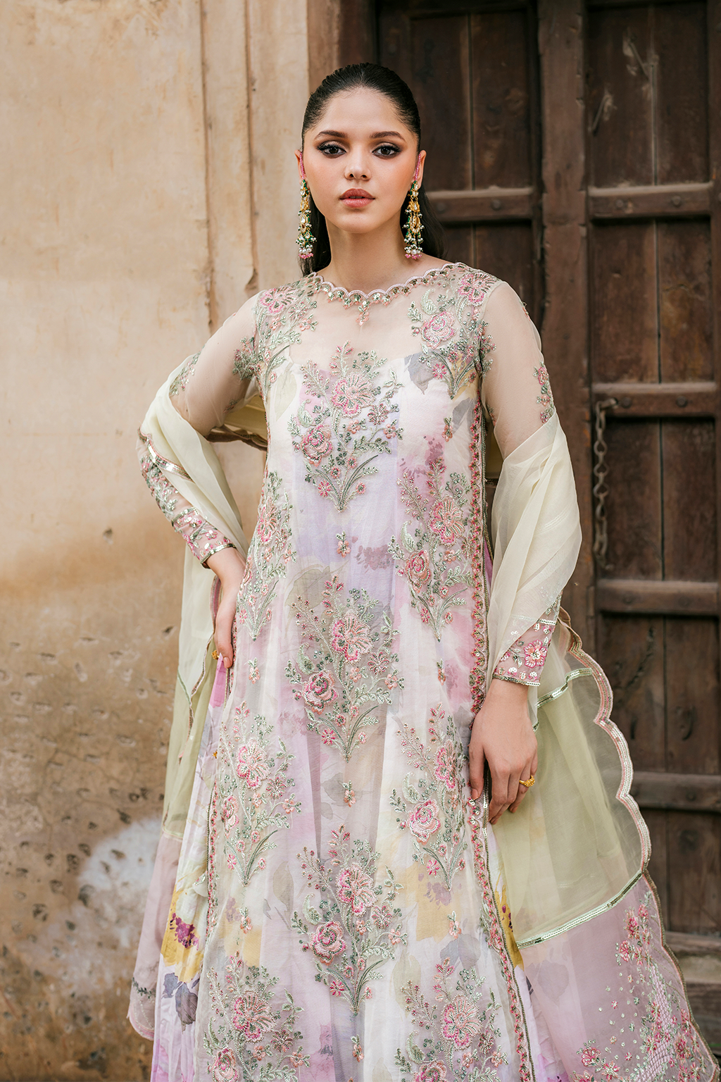 IZNIK UE-320 PRINTED RAW SILK