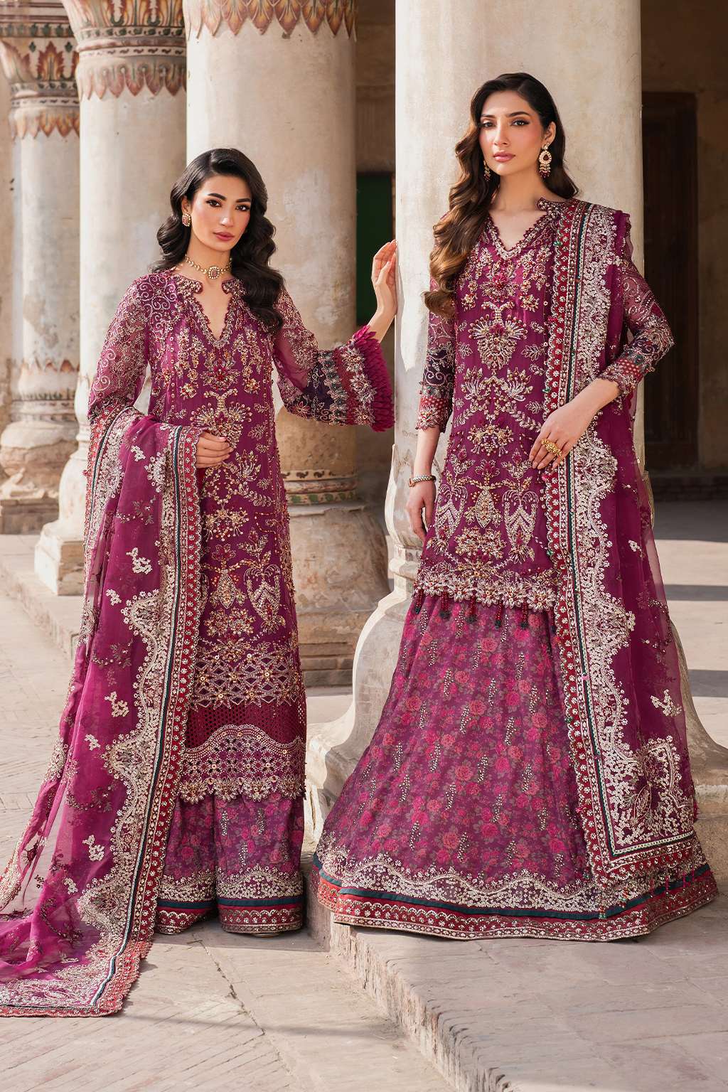 IZNIK ILC-04 EMBROIDERED CHIFFON