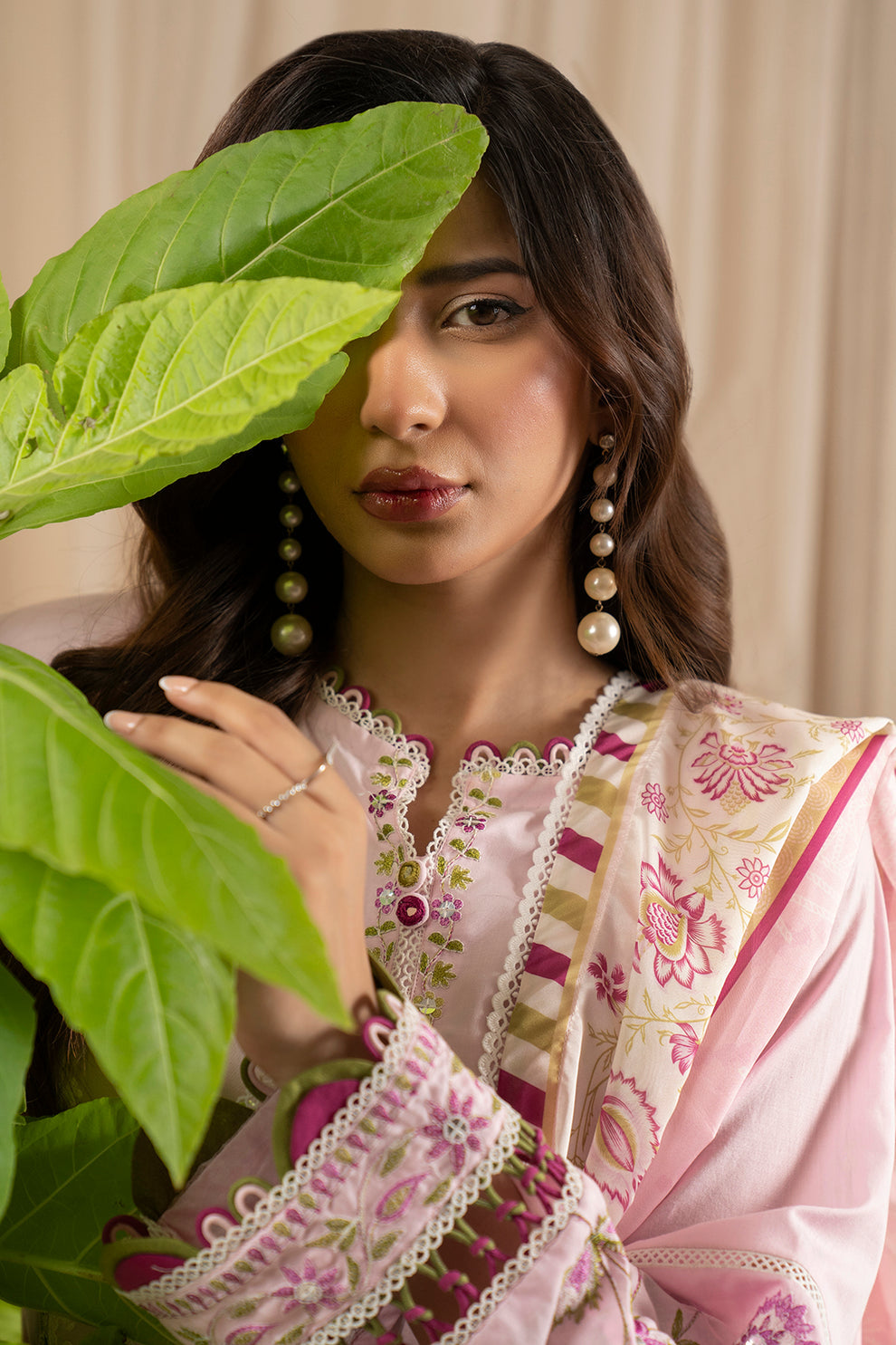 Embroidered Shirt Shalwar Dupatta - 0357