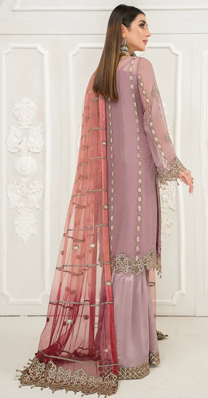 MARYAM'S D-03 MAUVE LILAC 1