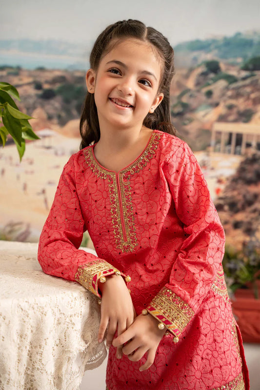 MARIAB GIRLS 3 Piece Embroidered Lawn Suit