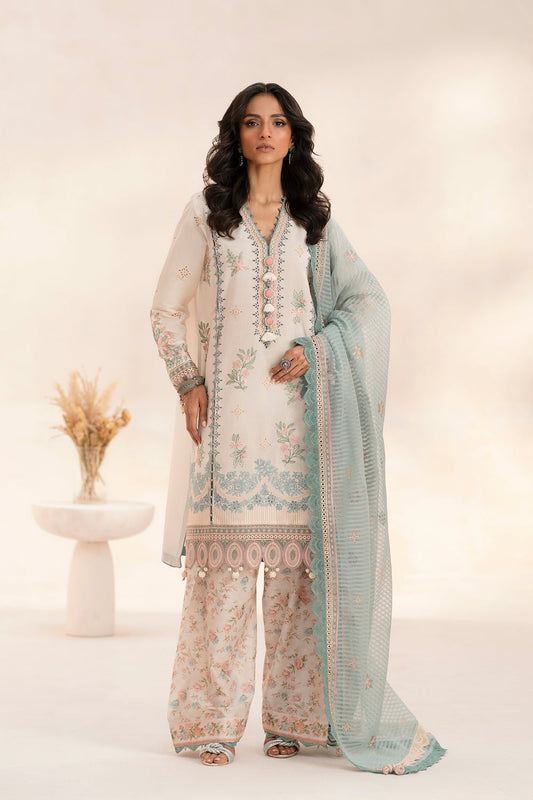 ETHNC WOMEN EMBROIDERED SUIT