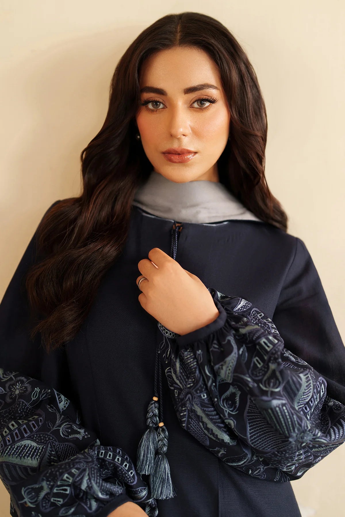 EMBROIDERED KHADDAR RTW-1234