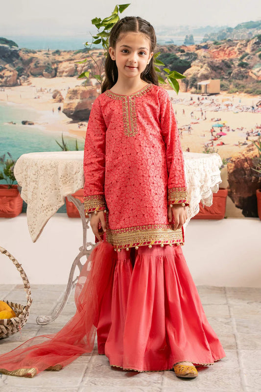 MARIAB GIRLS 3 Piece Embroidered Lawn Suit