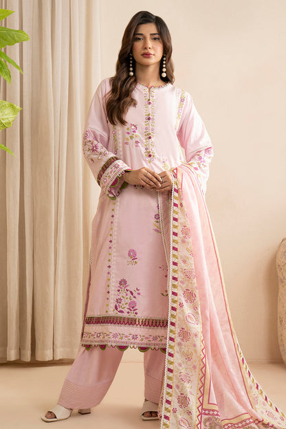 Embroidered Shirt Shalwar Dupatta - 0357