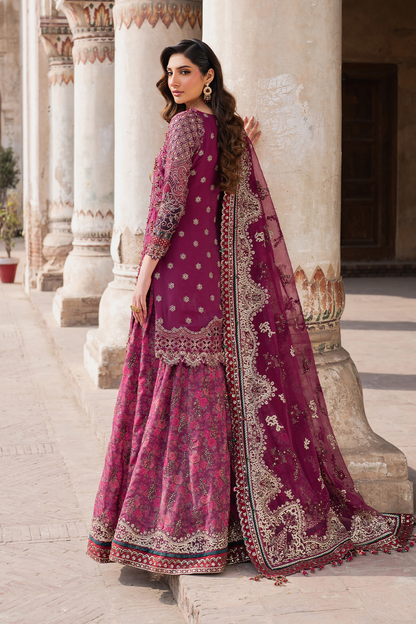 IZNIK ILC-04 EMBROIDERED CHIFFON