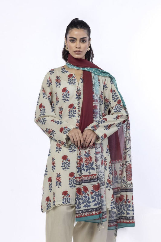 Printed | Lawn
Fabrics 3 Piece