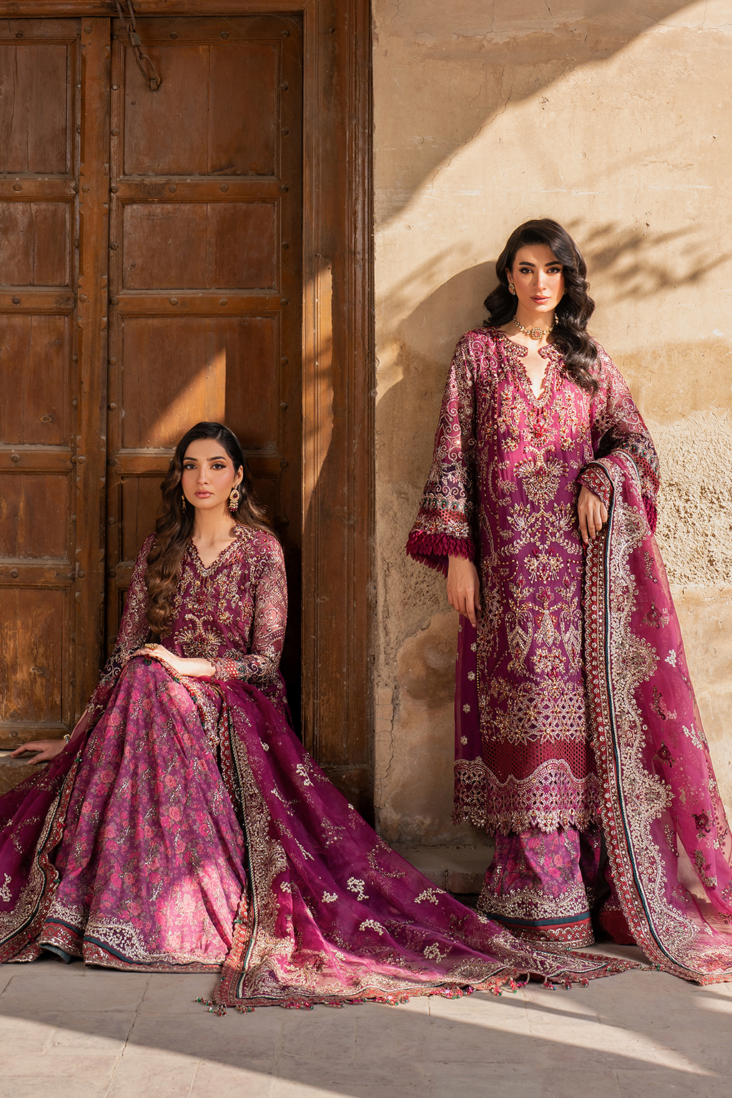 IZNIK ILC-04 EMBROIDERED CHIFFON