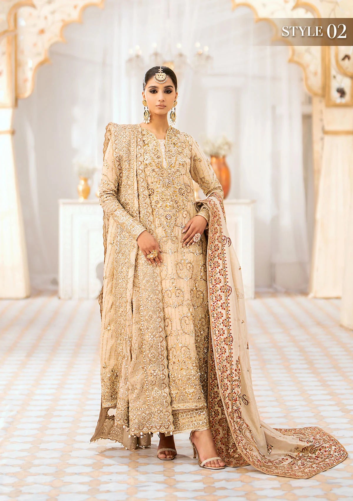 AIK BRIDALS WEDDING FESTIVE '24 VOL. 1 - LOOK 02