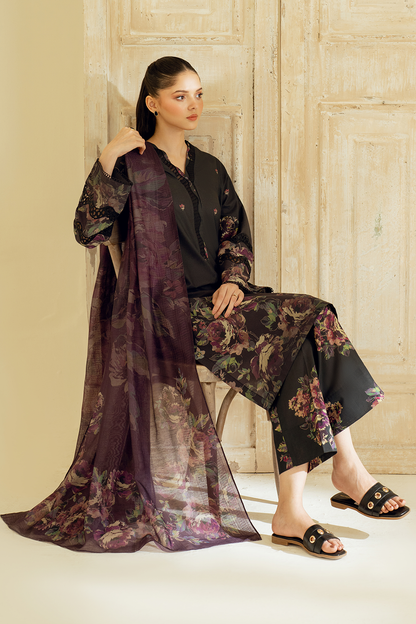 IZNIK UE-449 PRINTED LAWN