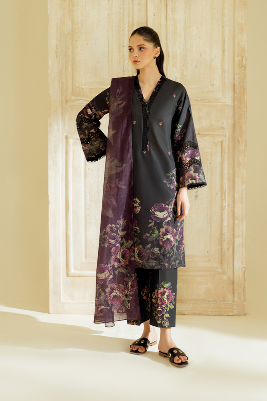 IZNIK UE-449 PRINTED LAWN