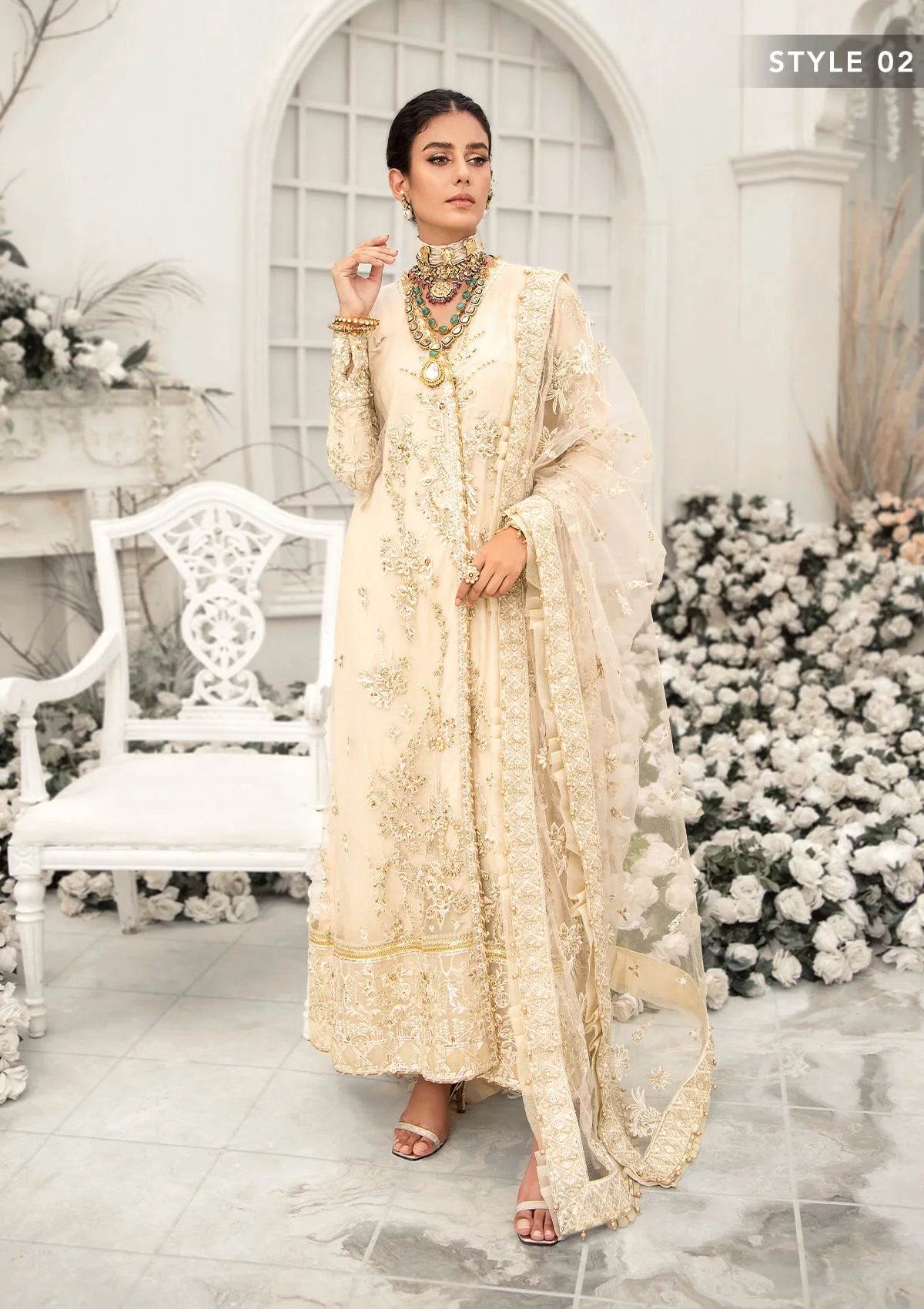 AIK BRIDALS WEDDING FESTIVE '22 - LOOK 06