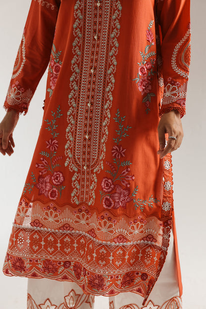 ETHNC WOMEN EMBROIDERED SUIT