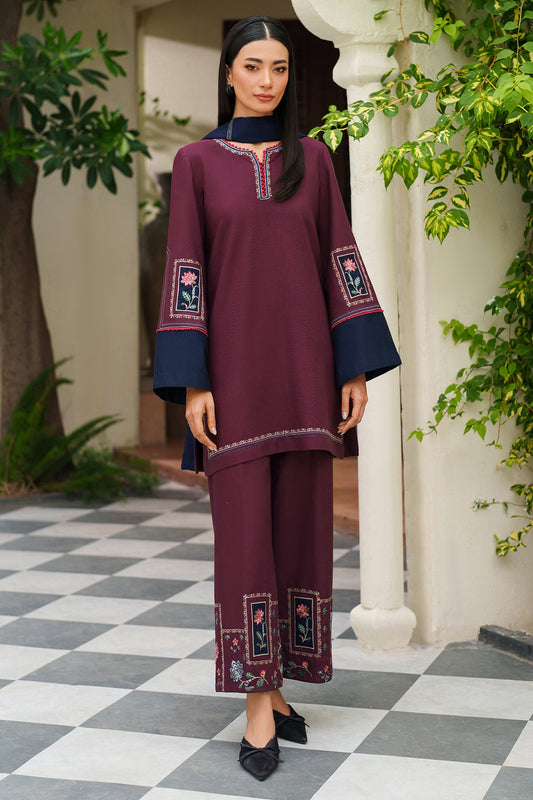 EMBROIDERED KHADDAR UW-0191