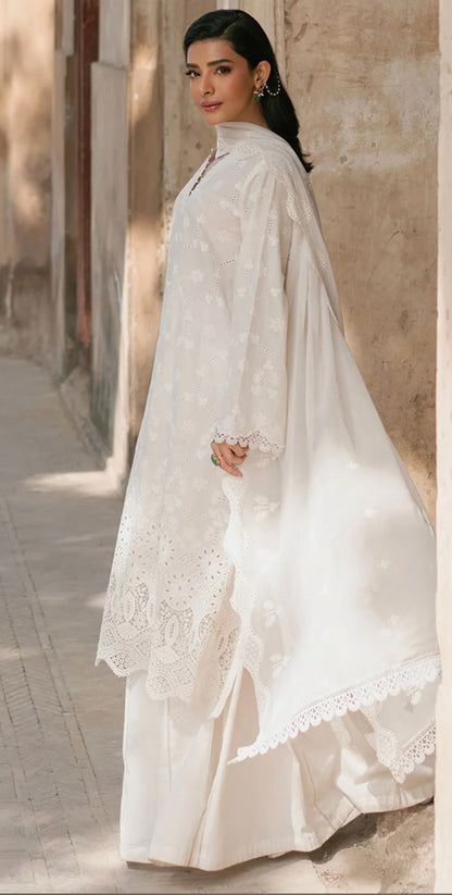 PEARL CHANTELLE-3PC CHIKANKARI SUIT