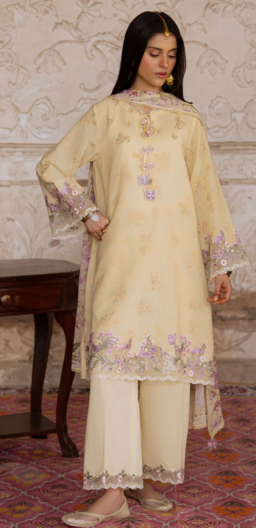 RADIANT MUSE-3PC JACQUARD SUIT