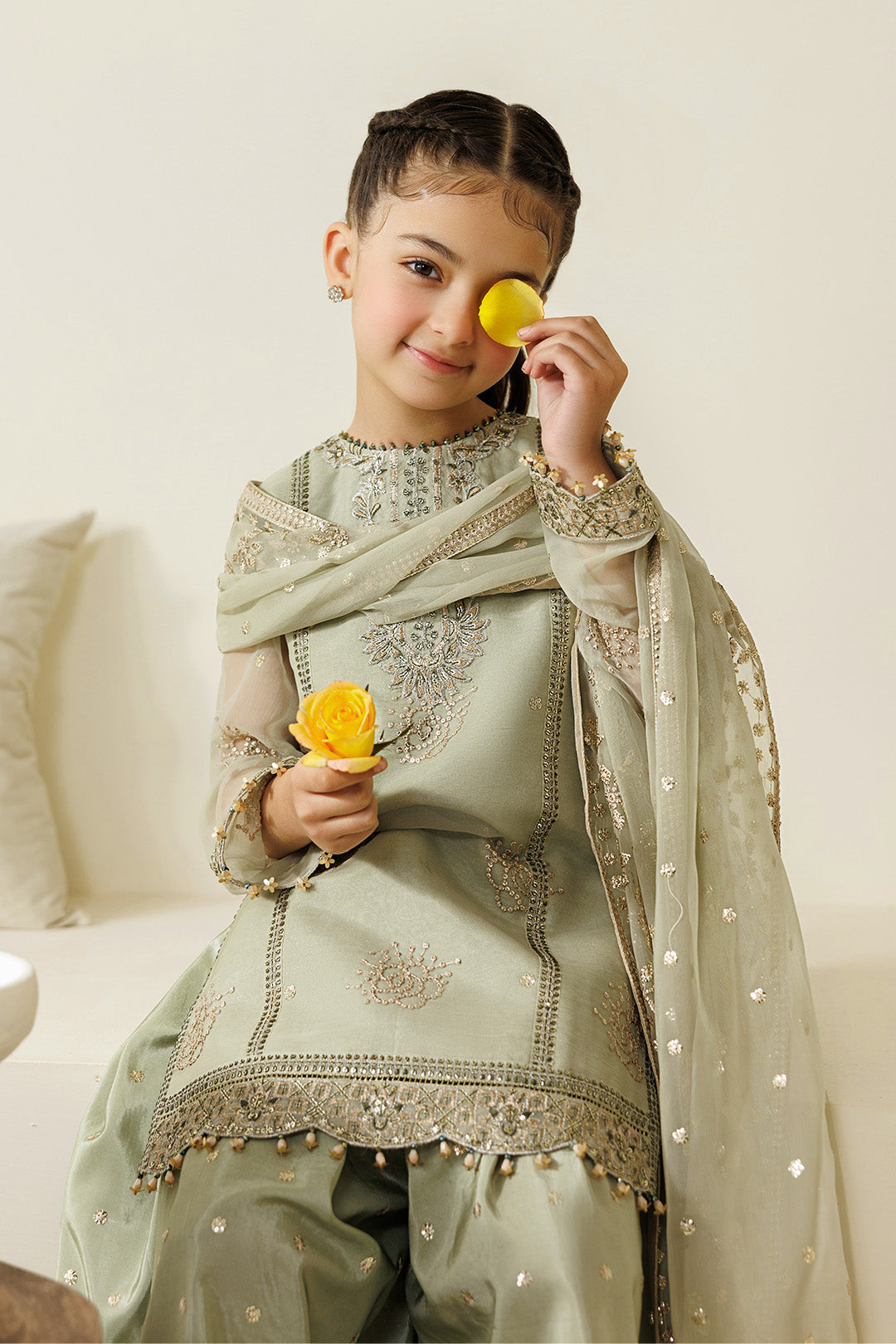 ALIZEH GIRLS 3PC FESTIVE WEAR