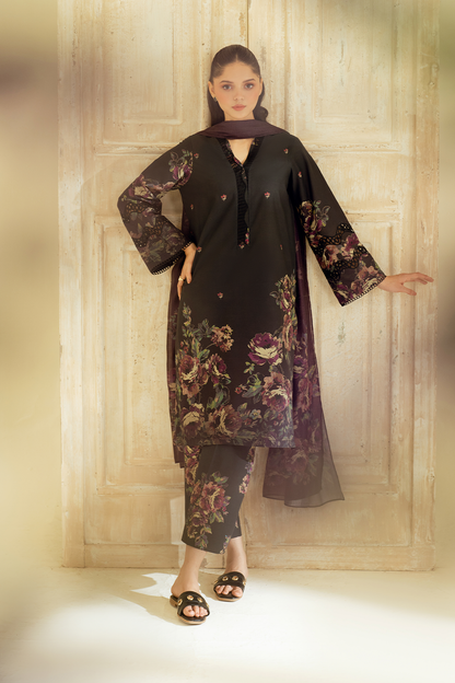 IZNIK UE-449 PRINTED LAWN