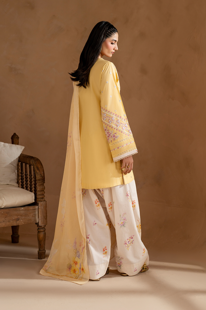 IZNIK UE-473 EMBROIDERED LAWN