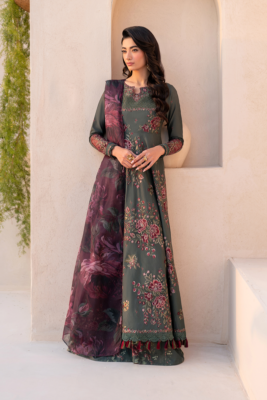 IZNIK EFL-11 EMBROIDERED LAWN