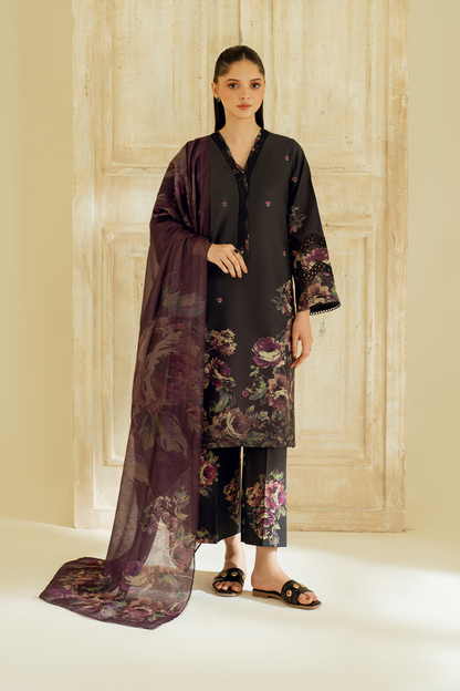 IZNIK UE-449 PRINTED LAWN