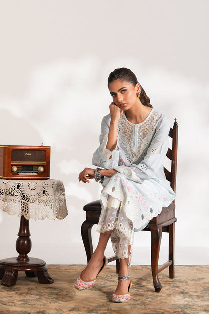 ETHNC WOMEN EMBROIDERED SUIT