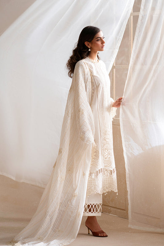 ETHNC WOMEN EMBROIDERED LAWN SUIT