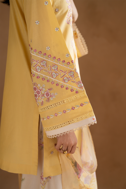 IZNIK UE-473 EMBROIDERED LAWN