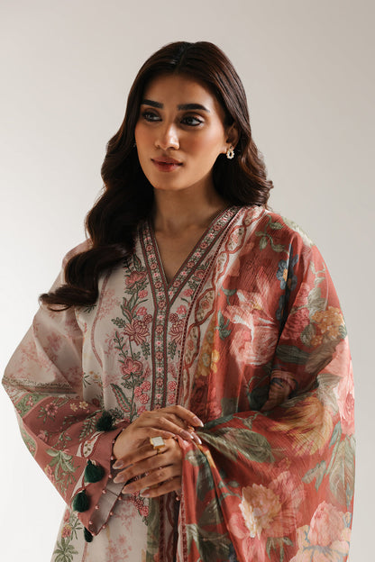 ETHNC WOMEN EMBROIDERED SUIT