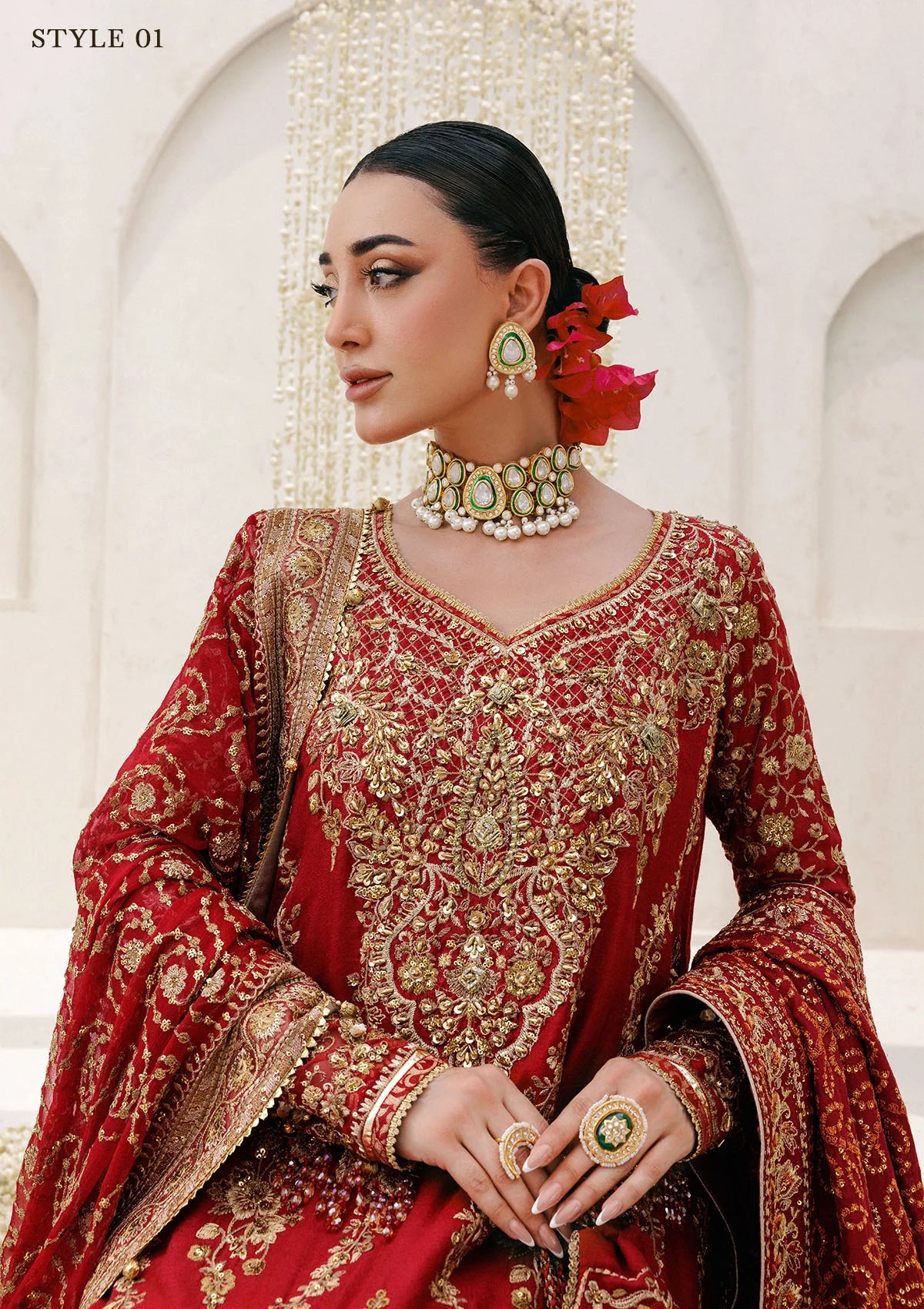 AIK BRIDALS WEDDING FESTIVE ’25 VOL. 2 - LOOK 01