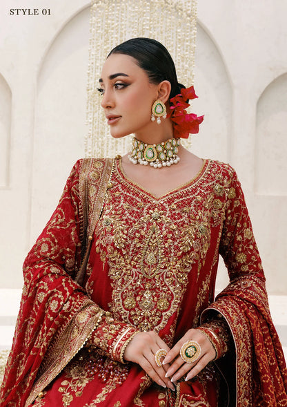 AIK BRIDALS WEDDING FESTIVE ’25 VOL. 2 - LOOK 01