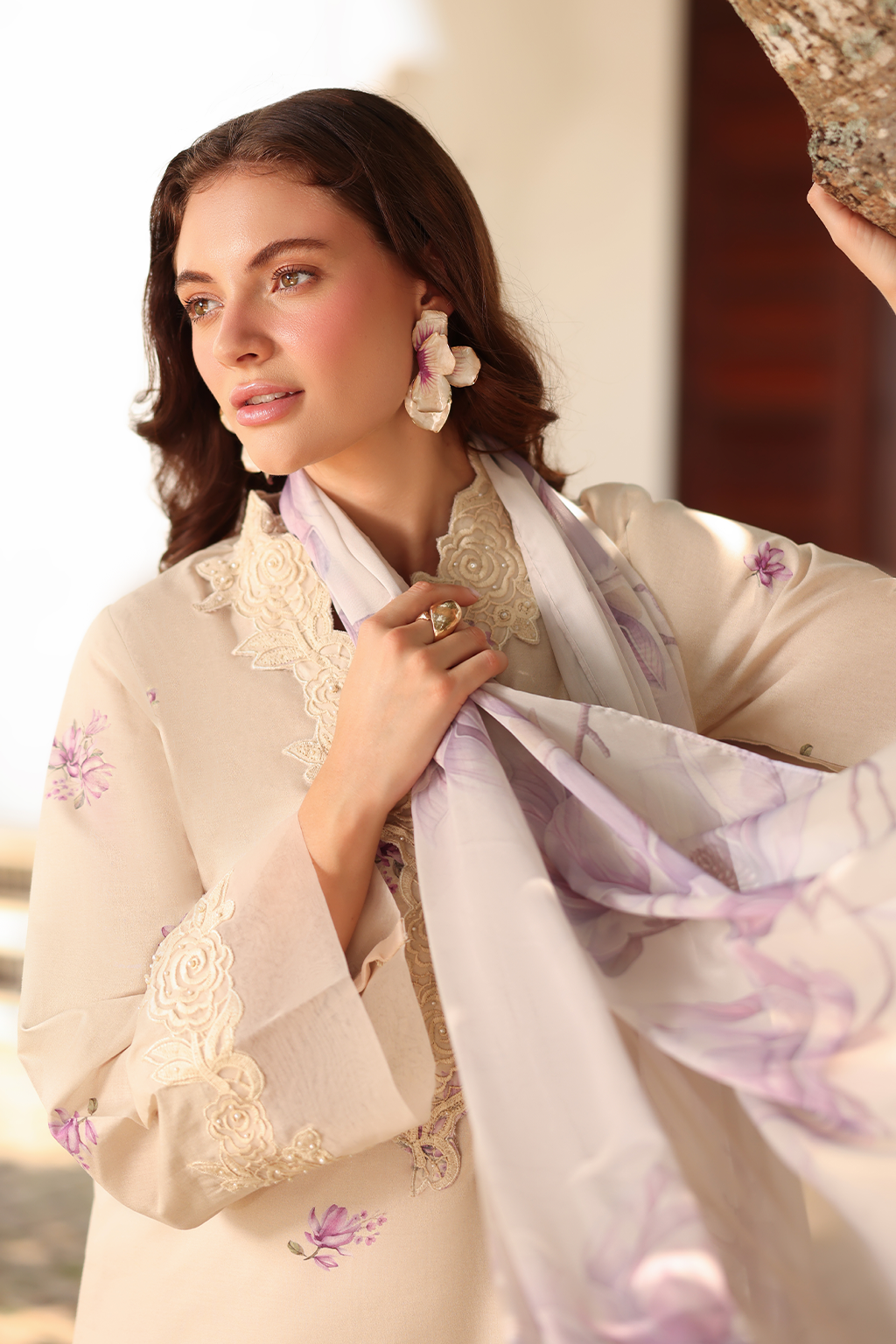 IZNIK UE-492 PRINTED LAWN