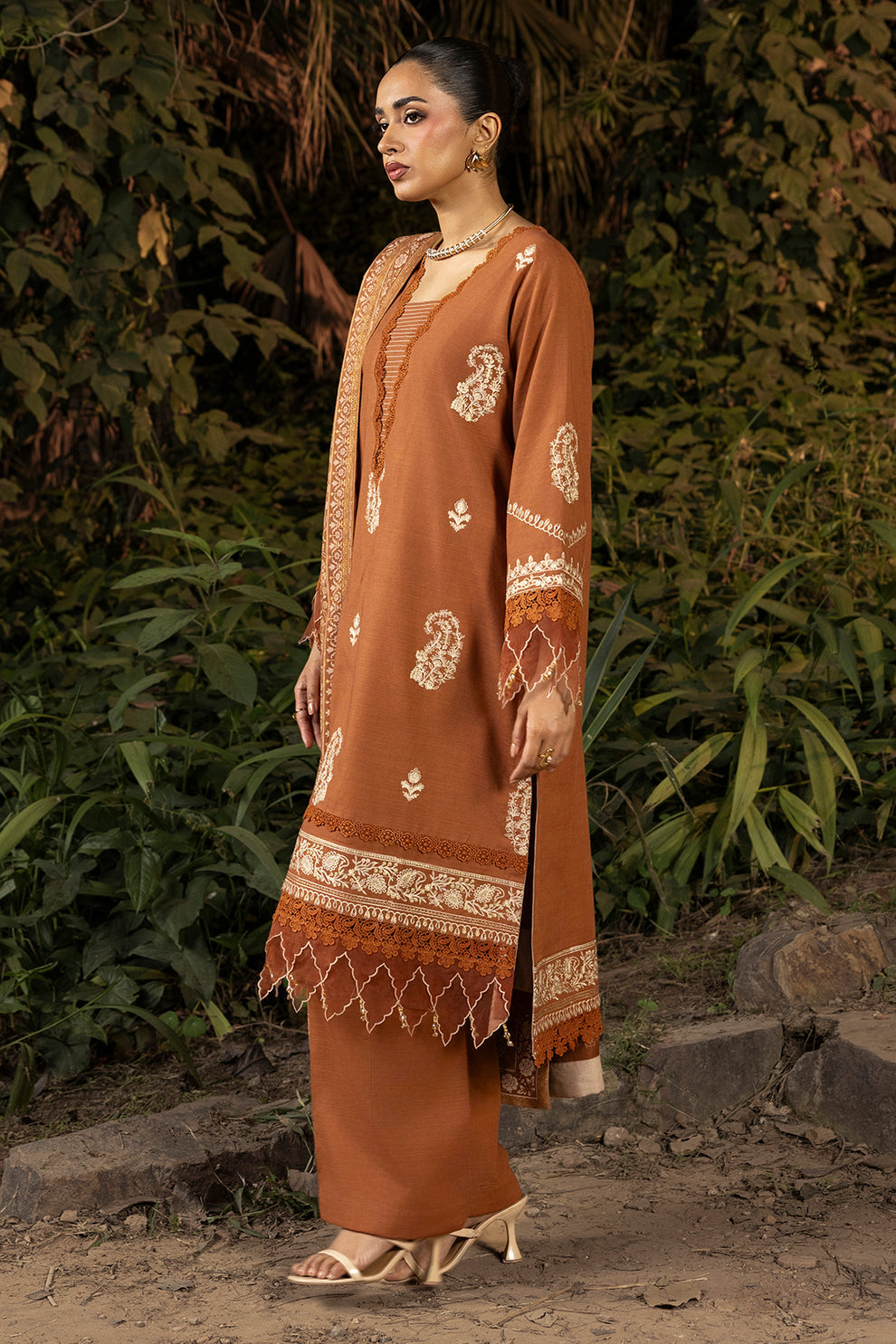 Shirt Shalwar Shawl - 0161